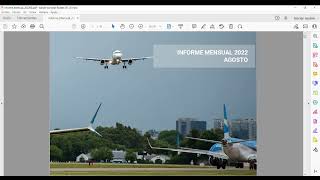 📉Informe Agosto 2022 📈Estadísticas Aerocomerciales Administración Nacional de Aviación Civil ANAC [upl. by Daniel]