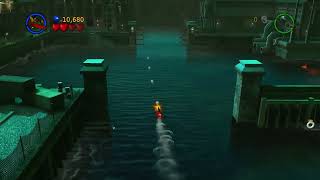 LEGO Batman The Videogame 37  Power Crazed Penguin  Batboat Battle Free Play Mode [upl. by Belayneh919]