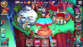 Monster Legends  Special breeding  Ouros Metalhead Drazz and other monsters [upl. by Fanchan]