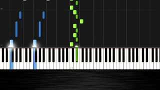 Ludovico Einaudi  Primavera  Piano Tutorial by PlutaX  Synthesia [upl. by Marlette]