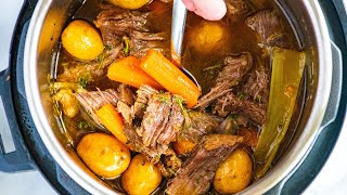 Best Instant Pot Pot Roast Recipe [upl. by Norwood]