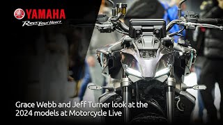 The 2024 Yamaha Models at Motorcycle Live UK [upl. by Leonie]