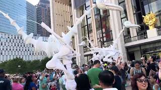 Watch Birdmen by CloseAct at Lincoln Center NYC travel beautiful vlogger lifestyle [upl. by Ringler]