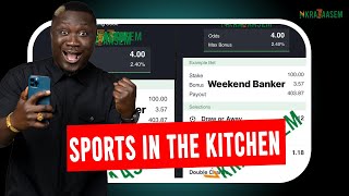 SPORTS IN THE KITCHEN Sportybet 901 ODDS TO 19th APRIL 2024 plus Weekend Banker 💥💥 [upl. by Sadler]