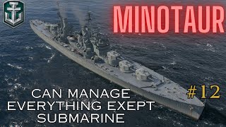 Minotaur  Britannia rules the waves in World of Warships [upl. by Fabiola]