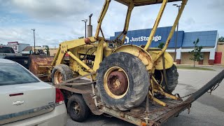 Ford 4400  4500 FrankenTractor Loader  Episode 1 Beginnings [upl. by Nalaf]