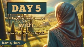 Huroof e Qalqala  Tajweed course  90 Days course  Share [upl. by Lenoil]