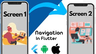 Navigation In flutter  Flutter Tutorials [upl. by Breana]