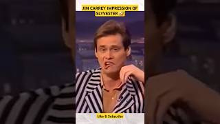 Jim Carrey impression of Slyvester jimcarrey legend memes shorts impression funny comedygold [upl. by Jacy]