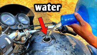 Running Bike Using Water  100 Working Trick😱🤭 [upl. by Birmingham]