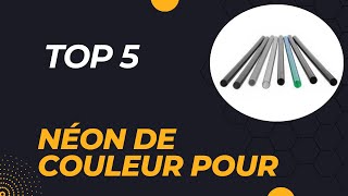 Top 5 Tube Néon de Couleur pour Ambiance Tamisée 2024 [upl. by Notsek]