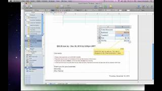 Dynamic Invoicing Template for Apple Numbers [upl. by Dnomaid]
