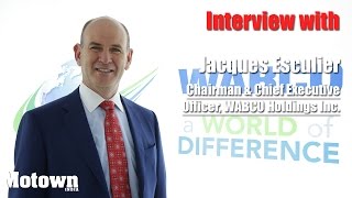 Interview with Jacques Esculier  Chairman and CEO WABCO Holdings Inc [upl. by Haroppiz535]