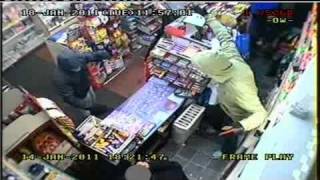 CCTV Blackley armed robbery [upl. by Alessandro]