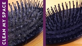 How to Clean Your Hairbrush A Minute to Clean [upl. by Artied]