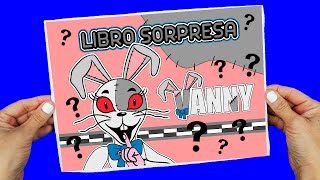 ¡SORPRESA Libro FNAF Security Breach con el Animatrónico Vanny [upl. by Hasen176]