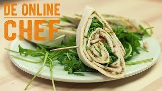 Wrap gerookte kipfilet [upl. by Artus945]