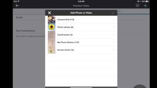 Create a video with the Schoology App [upl. by Aicilanna723]