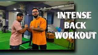 INTENSE BACK WORKOUT WITH BIG BROTHER  FITness talk [upl. by Holleran]