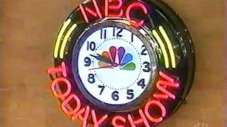 NBC Today Show with Neon Clock and Roulette Wheel Watch [upl. by Py]