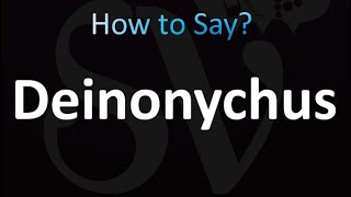 How to Pronounce Deinonychus correctly [upl. by Otrebilif800]