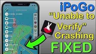 iPoGo Pokemon Go Spoofer quotUnable to Verifyquot or Crashing FIXED ✅ Pokemon Go Spoofing via Tutubox [upl. by Penelope]