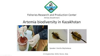 Artemia biodiversity in Kazakhstan  Safeguarding Artemia resources [upl. by Onidranreb]