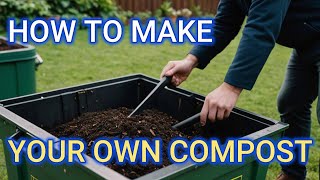 How To Make Your Own Compost [upl. by Tdnaltroc]