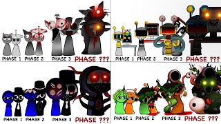 Incredibox Sprunki comparison Battle prt 3  Sprunki PHASES BATTLE COMPILATION [upl. by Giorgi824]