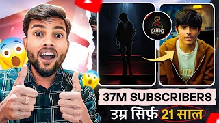 Ajjubhai Face Revealed सिर्फ़ 21 साल की उम्र में 37 Million SubscribersTotalGaming093 [upl. by Eivol84]