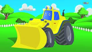 Dozer  Kepçe  Kamyon Çizgi Film Animasyon  Bulldozer Animation [upl. by Rahcir]