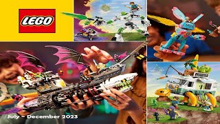 LEGO Catalogue 2023 Official US 2nd Half 2023 LEGO Sets [upl. by Ahsiuqel]