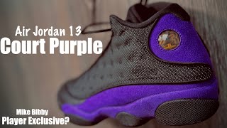 Air Jordan 13 Court Purple Review  Mike Bibby PE [upl. by Dylana235]