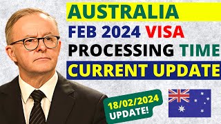 Australia Current Visa Processing Time 2024  Australia Visa Processing Time [upl. by Idette]