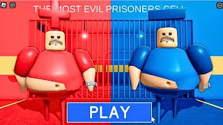 Plus And Minus Barry Prison Run  Roblox Obby roblox scaryobby obbyroblox [upl. by Moreen86]