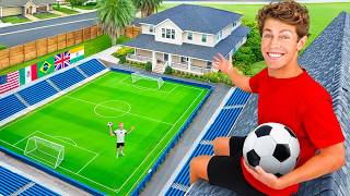 I Built a Soccer Stadium in My House [upl. by Moule]