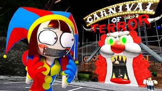 THE AMAZING DIGITAL CIRCUS POMNI Escape the Carnival of Terror in Roblox [upl. by Joli]