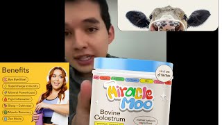 Beneficios de tomar calostro bovino 🐄 Miracle Moo Bovine Colostrum [upl. by Eelsew792]