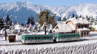 Märklin miniclub Spur Z im Maßstab 1220 wünscht frohe Weihnachten aus dem ModellbahnWunderland [upl. by Hahnke]