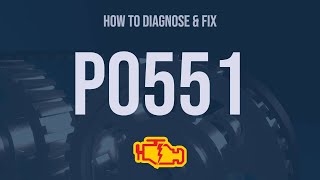 How to Diagnose and Fix P0551 Engine Code  OBD II Trouble Code Explain [upl. by Adrian]