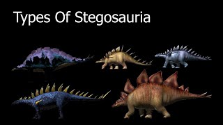 Types Of Stegosauria [upl. by Ekyt]