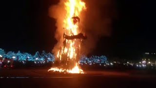 Brusa la vècia lo spettacolo a Prato della Valle Padova [upl. by Hassi]