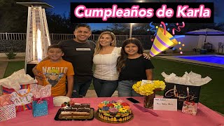 CUMPLEAÑOS DE KARLA 🎂 PASTEL DE FLORES🌼🌸 LosRamiorozco 🌺 [upl. by Melton]