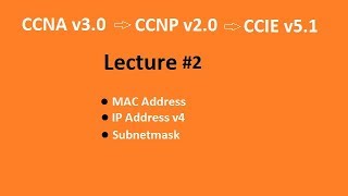 Lecture 2 MAC Address amp IP Address  Prashant Lodhi [upl. by Zenas238]