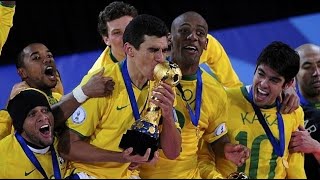 Todos os Jogos do Brasil na Copa das Confederações 2009 [upl. by Conners660]