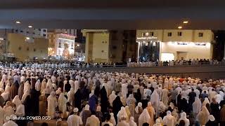 Situasi Tarawih malam 27 Ramadhan kurang lebih 8 JT jamaah  jarak 3 km dari Masjidil Haram [upl. by Asatan700]