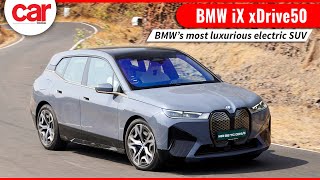 BMW iX xDrive50  The Drivers iX  Car India [upl. by Sylram151]