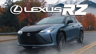 2024 Lexus RZ  BEST ALL ELECTRIC Luxury SUV or Just Hype [upl. by Aihsinyt]