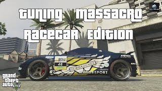 GTA 5  Tuning Dewbauchee Massacro Race Car Edition [upl. by Eciened129]