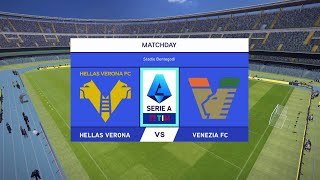 Hellas Verona vs Venezia Pes 2024 Prediction [upl. by Kall117]